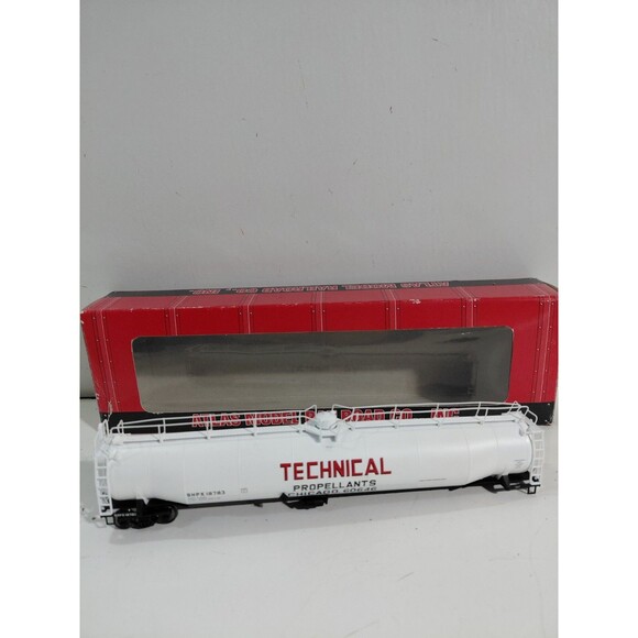 Atlas 1725-1 HO Gauge Model Railroad Technical Propellants Tank Car w/Box (Read) - Picture 5 of 10